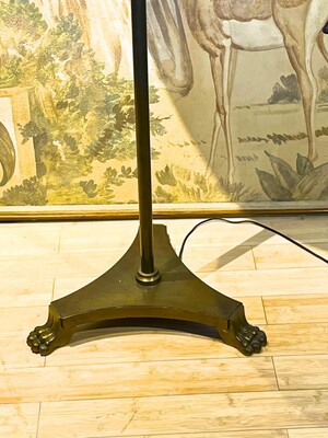 Andre Arbus documented bronze floor lamp