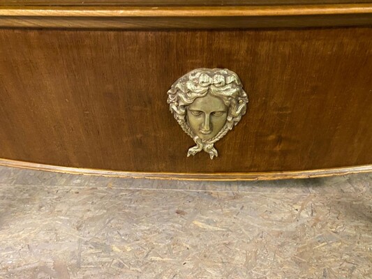 Andre Arbus early refined walnut presidential desk