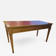 Andre Arbus Neo classical. entry table or console with bronze