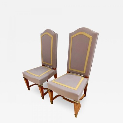 Andre Arbus pair of dinning or side chairs 