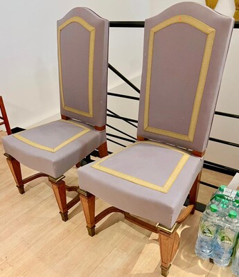 Andre Arbus pair of dinning or side chairs 