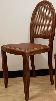 Andre Groult chicest set of 6 dinning chairs