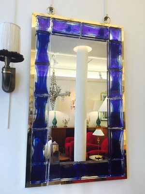 André Hayat Mirror model New York deep blue