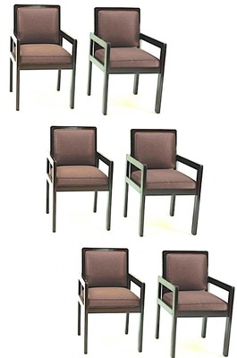 Andre Sornay set of 6 dinning Arm chair