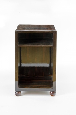 art deco superb macassar side table