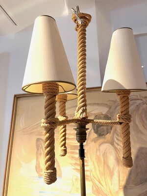 Audoux Minet French riviera 3 light rope chandeliers