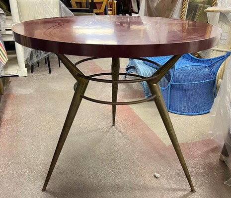 Awesome design French 50s tripod table