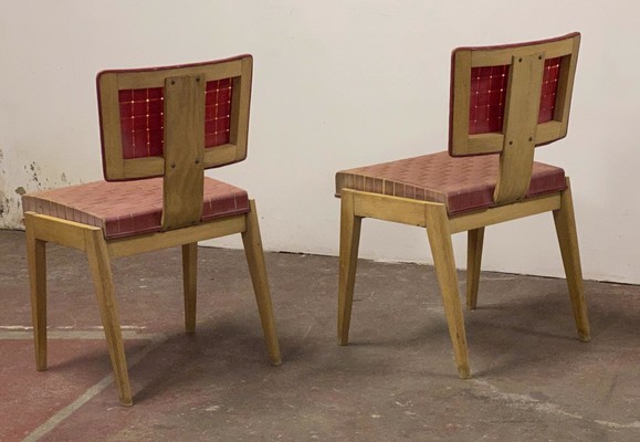 Awesome pair of French fifties chairs