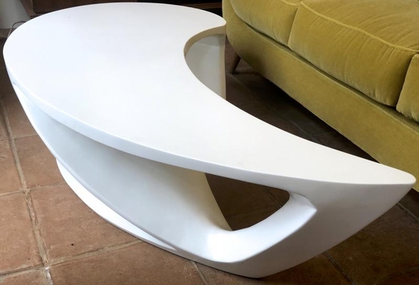 boomerang shaped organic coffee table