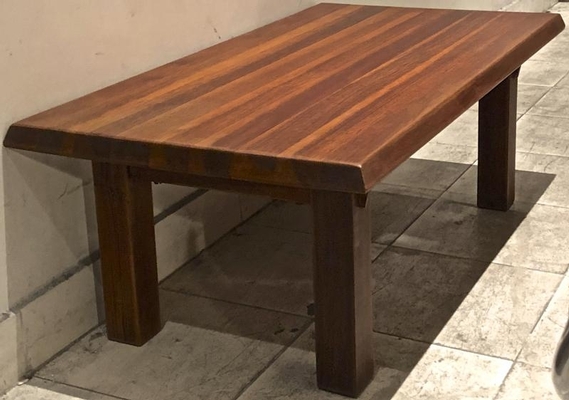 Charlotte Perriand Brazil organic mahogany coffee table