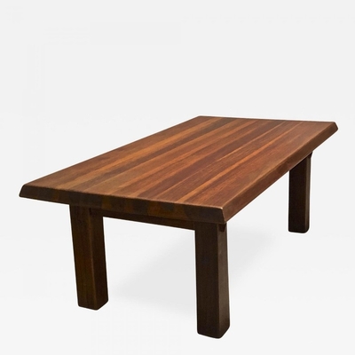 Charlotte Perriand Brazil organic mahogany coffee table