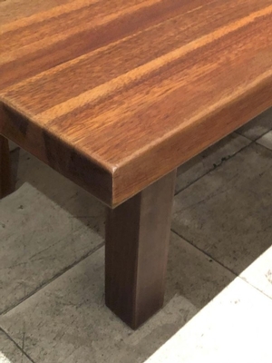 Charlotte Perriand Brazil organic mahogany coffee table