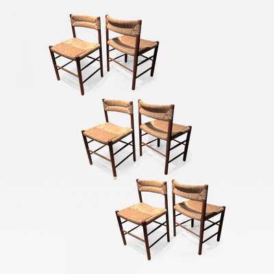 Charlotte Perriand Ed Sentou dinning chairs model 