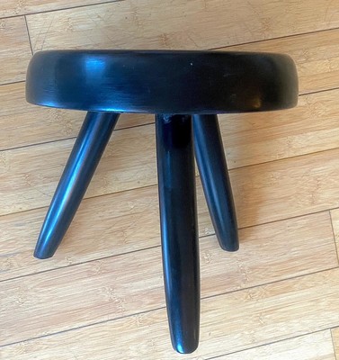 Charlotte Perriand rarest black tripod model 