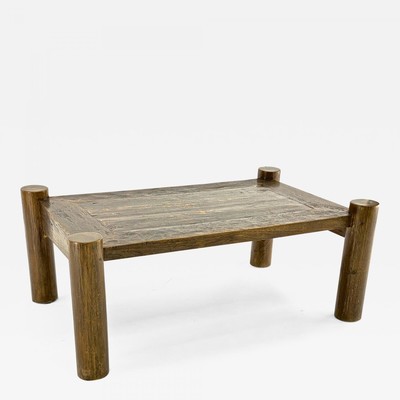 Charlotte Perriand style base longest American coffee table