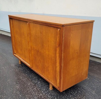Charlotte Perriand style fifties two doors cabinet