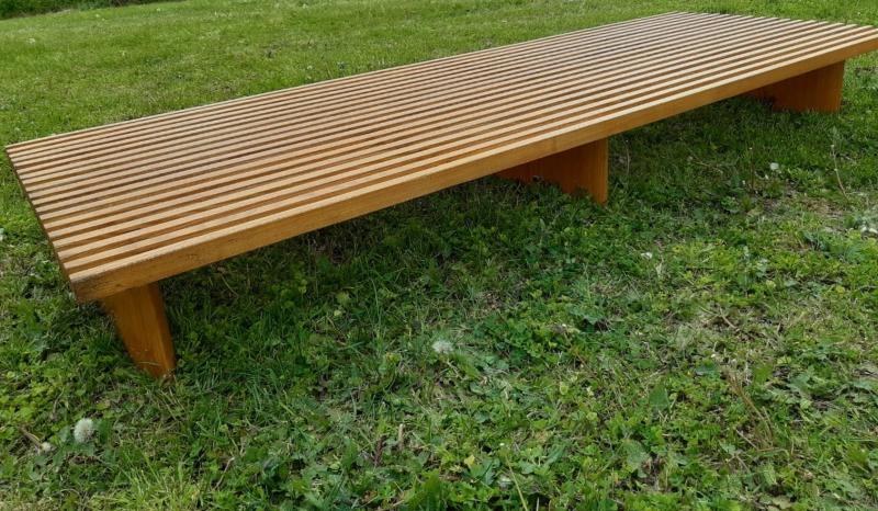 Charlotte Perriand, Large 'Tokyo' bench (circa 1956)