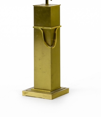 Classy pair of gold bronze table lamp