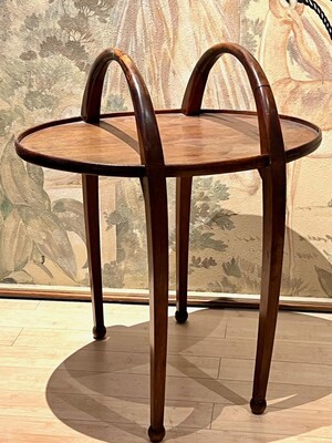 Clement Rousseau attributed rarest 1925 art deco side table 