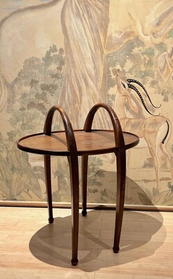 Clement Rousseau attributed rarest 1925 art deco side table 