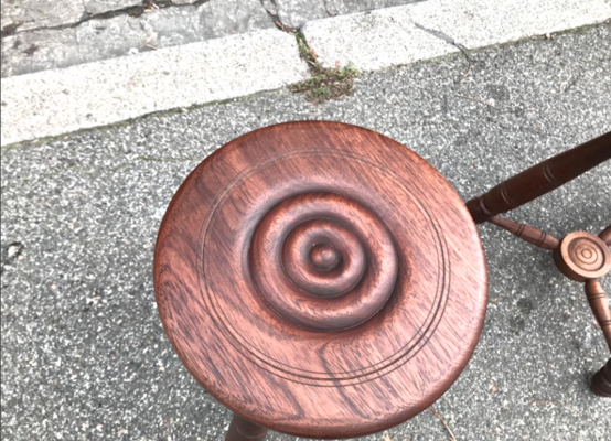 French alp regionalist pair of stool