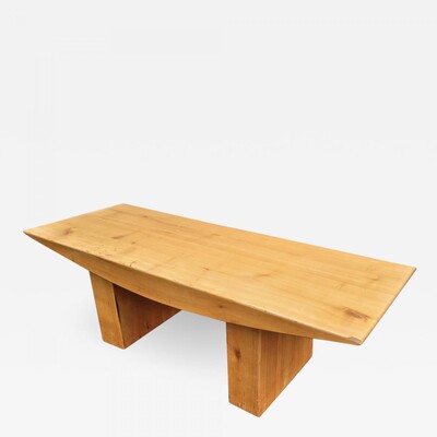 French Alp solid pine awesome design coffee table