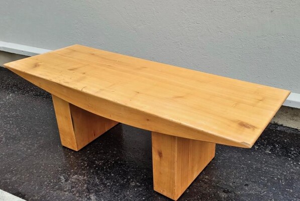 French Alp solid pine awesome design coffee table