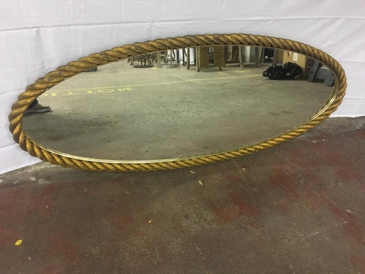French Riviera Gilt Rope Mirror