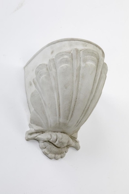 French riviera pair of plaster sconces