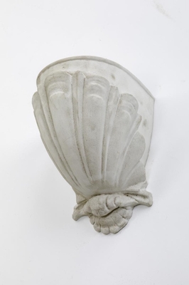 French riviera pair of plaster sconces