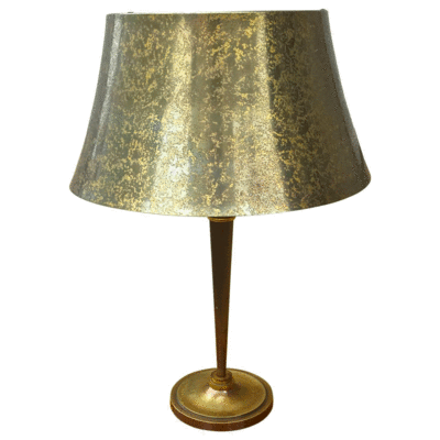 Genêt & Michon desk lamp acid engraved shade