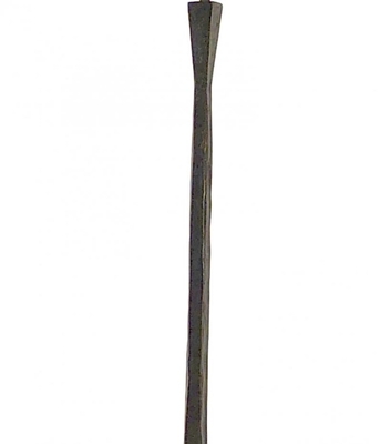 Giacometti style  hammered wrought iron floor lamp