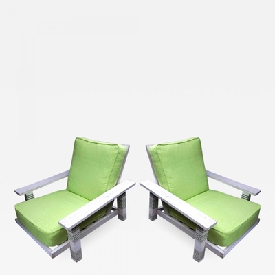 Gilles Semadiras for Maison et Jardin riviera lounge chairs