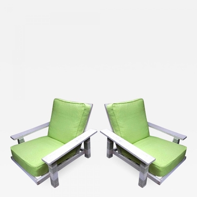 Gilles Semadiras for Maison et Jardin riviera lounge chairs