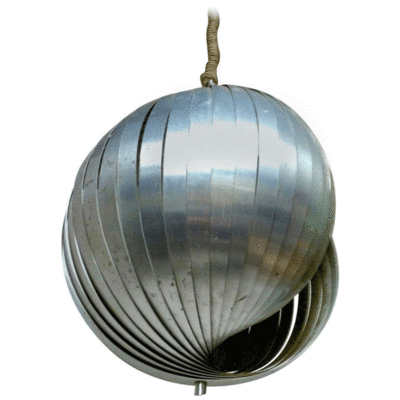 Henri Mathieu large shell pendant chandelier