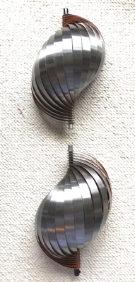 Henri Mathieu pair kinetic sconces