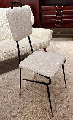 Ico Parisi style superb set of 6 superb design dinning chairs