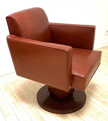 Jacques Adnet awesome swivel captain office chair