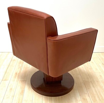 Jacques Adnet awesome swivel captain office chair