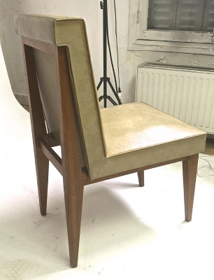 Jacques Quinet superb genuine pair of chairs