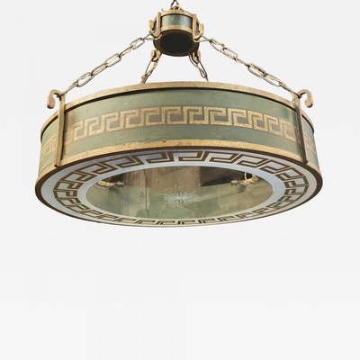 Jean Charles Moreux  greek inspired Neo classical chandelier
