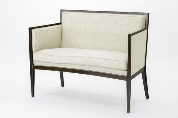 Jean Michel Frank style refined classic two seats settee