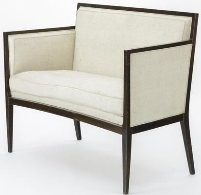 Jean Michel Frank style refined classic two seats settee