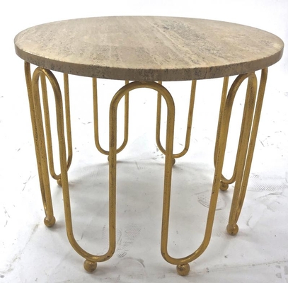Jean Royere attributed wave round coffee table