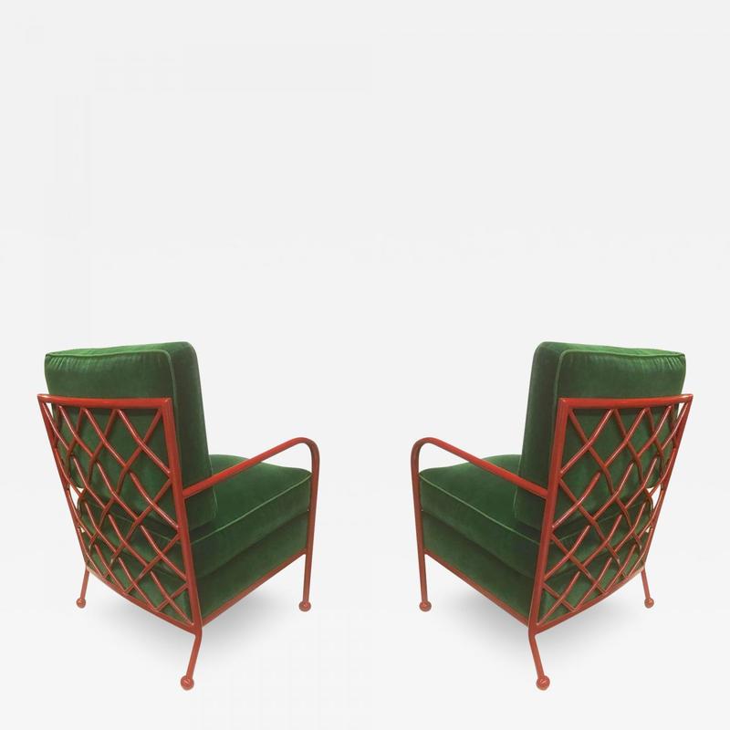 Jean Royère Croisillon armchairs