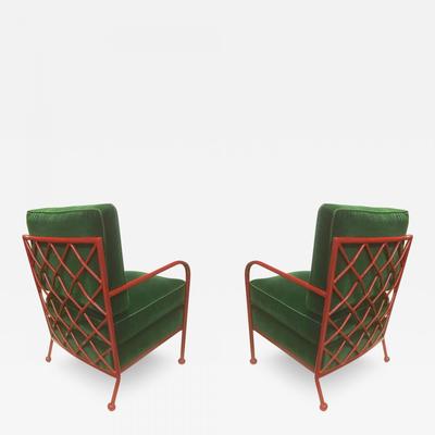 Jean Royère Croisillon armchairs