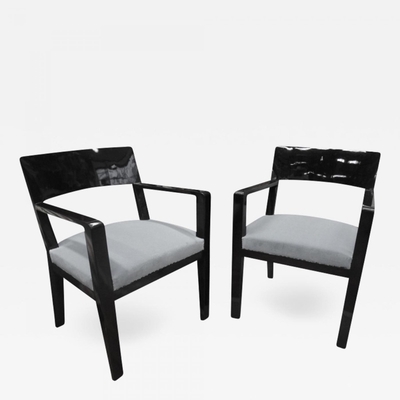 Jean Royere Documented Genuine Pair of Chairs