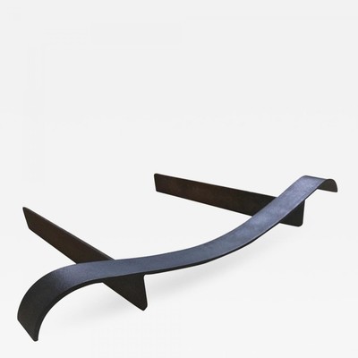 Jean Royère model Wave Andiron