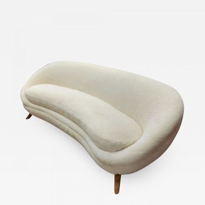 Jean Royere rarest documented genuine big couch model 