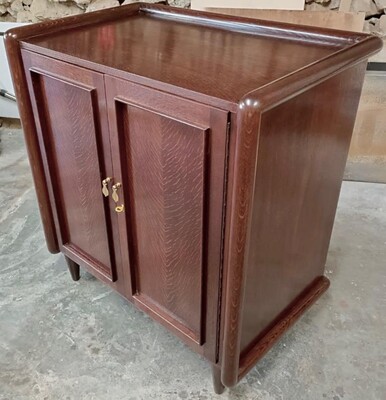 Jean Royere rarest unique ak 2 doors cabinet